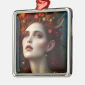 Göttin der ernährten Fantasie Keepake Ornament Aus Metall (Links)