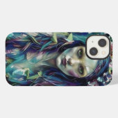 Göttin der Fangschrecken iPhone Hülle (Rückseite (Horizontal))