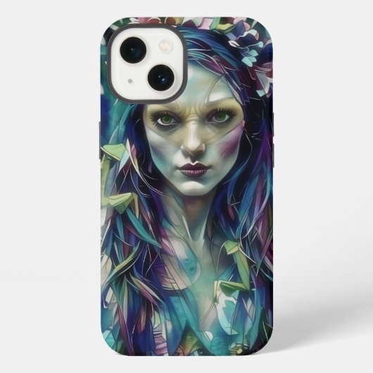 Göttin der Fangschrecken iPhone Hülle (Rückseite)