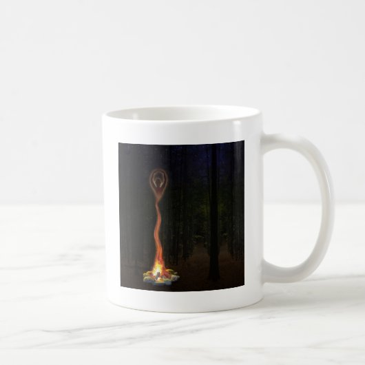 Göttin der Flamme Kaffeetasse (Rechts)