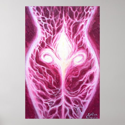 Göttin der Fruchtbarkeit Poster (Vorne)