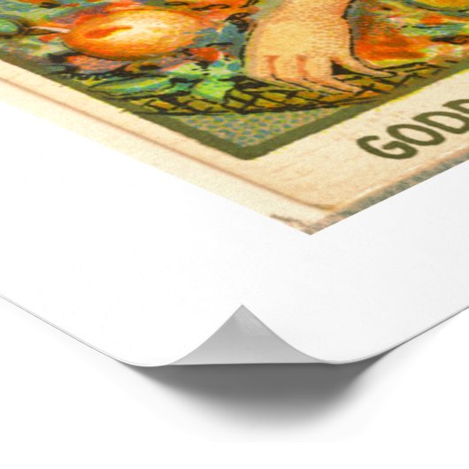 Göttin der Früchte, Pomona, Poster drucken (Ecke)