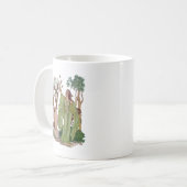 Göttin der Frühlingszeit-Tasse Kaffeetasse (Vorderseite Links)