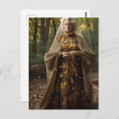 Göttin der Honigbienen Postkarte (Vorne/Hinten)