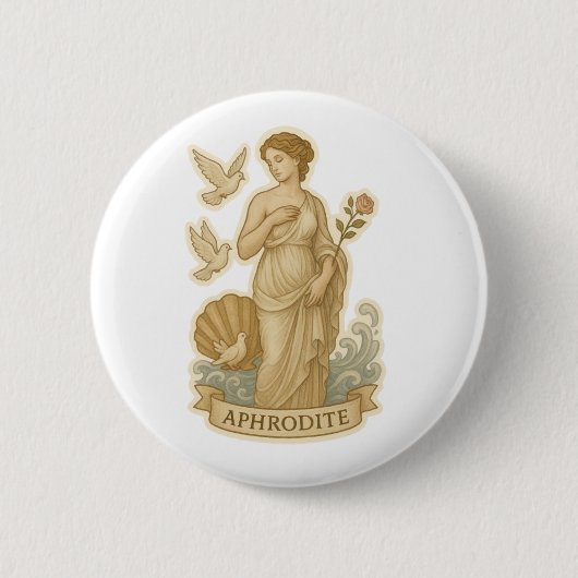 Göttin der Liebe Button (Vorderseite)