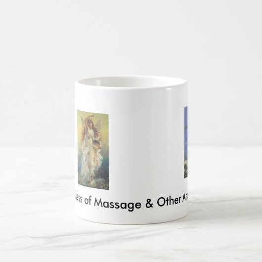 Göttin der Massage Fortuna Kaffeetasse (Mittel)