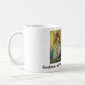 Göttin der Massage Fortuna Kaffeetasse (Links)