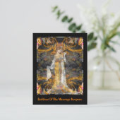 Göttin der Meldungswahrer Postkarte (Stehend Vorderseite)