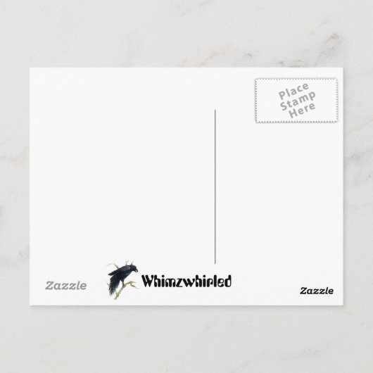 Göttin der Meldungswahrer Postkarte (Rückseite)