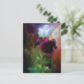 Göttin der Rainbow Art Postcard Postkarte (Stehend Vorderseite)