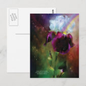 Göttin der Rainbow Art Postcard Postkarte (Vorne/Hinten)