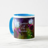 Göttin der Regenbogen-Iris-Tasse Tasse (Vorderseite Links)