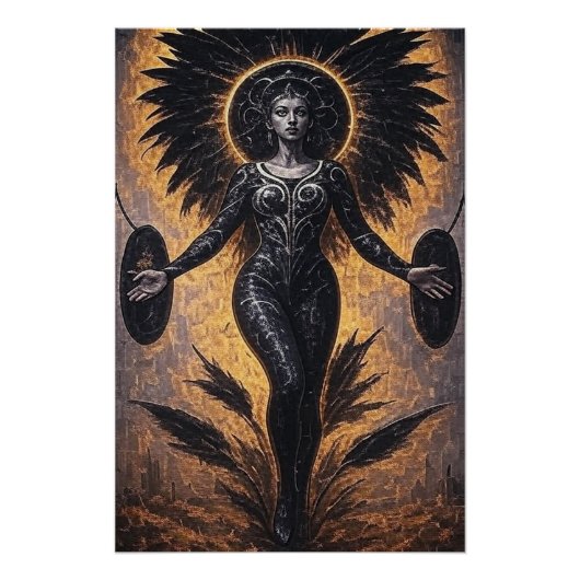 Göttin der Schatten Poster (Vorderseite)
