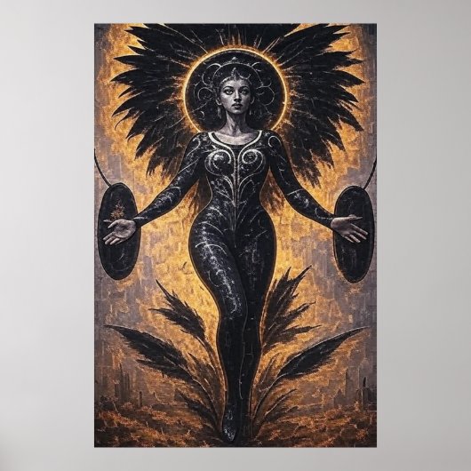 Göttin der Schatten Poster (Vorne)