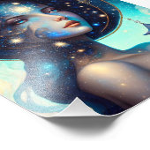 Göttin der Sterne Fotodruck (Ecke)