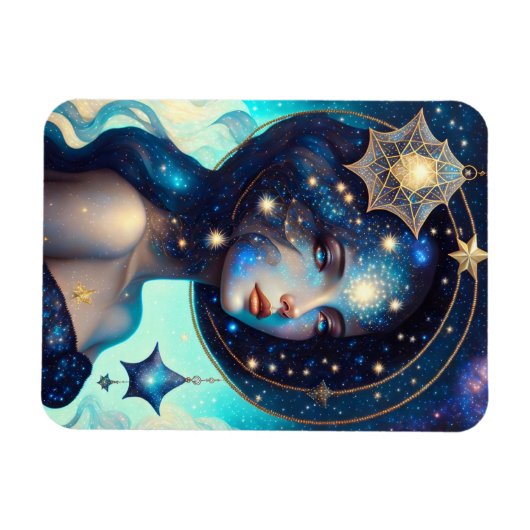 Göttin der Sterne Magnet (Horizontal)