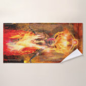 Göttin des Feuers PELE Badehandtuch (Badehandtuch)