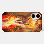 Göttin des Feuers PELE Case-Mate iPhone Hülle (Rückseite (Horizontal))