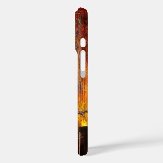 Göttin des Feuers PELE Case-Mate iPhone Hülle (Rückseite / Links)