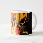 Göttin des Feuers PELE Jumbo-Tasse (Vorderseite Rechts)