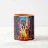 GÖTTIN DES FEUERS PELE KAFFEETASSE (Zentrum)