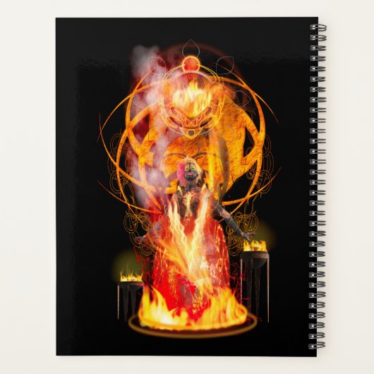 Göttin des Feuers PELE Planer (Rückseite)