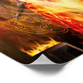 Göttin des Feuers PELE Poster (Ecke)