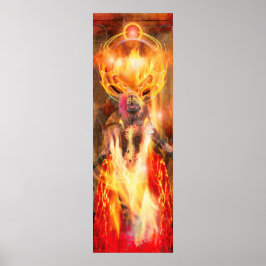 Göttin des Feuers PELE Poster