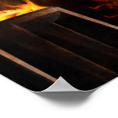 Göttin des Feuers PELE Poster (Ecke)