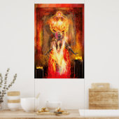 Göttin des Feuers PELE Poster (Küche)