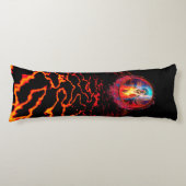 Göttin des Feuers PELE Seitenschläferkissen (Vorderseite)