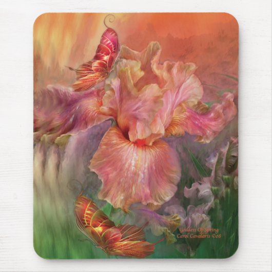 Göttin des Frühlinges Mousepad (Vorne)