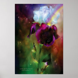 Göttin des Rainbow Art Poster/Print Poster