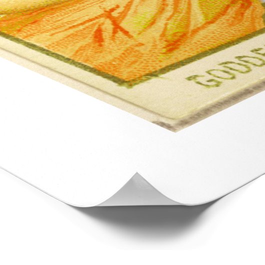 Göttin des Regenbogens, Iris, Poster Print (Ecke)