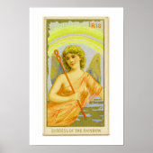 Göttin des Regenbogens, Iris, Poster Print (Vorne)