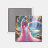Göttin des Regenbogenwals Magnet (Vorderseite/Rückseite)