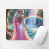 Göttin des Regenbogenwals Mousepad (Mit Mouse)