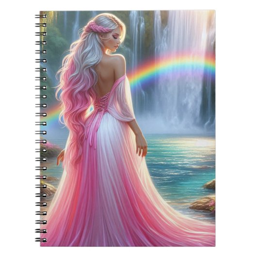 Göttin des Regenbogenwals Notizblock (Vorderseite)
