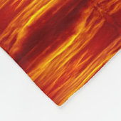 Göttin des Sees 8 Fleecedecke (Ecke)