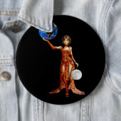 Göttin des Universums-Buttons Button (Beispiel)