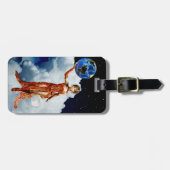 Göttin des Universums Gepäckanhänger (Vorderseite horizontal)