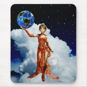 Göttin des Universums Mousepad