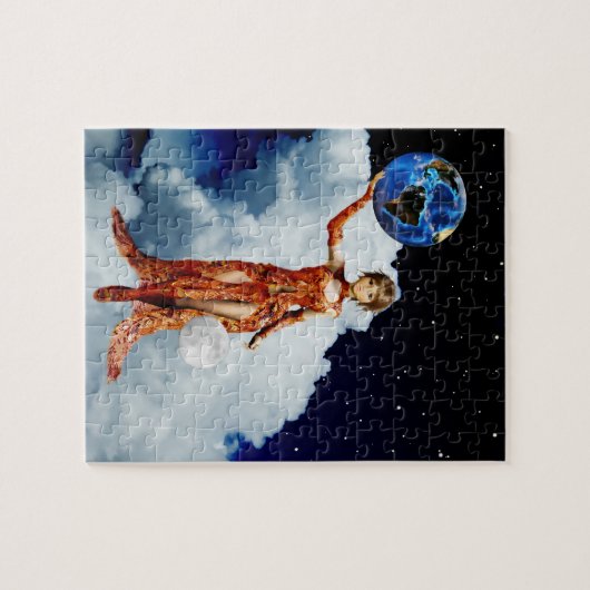 Göttin des Universums Puzzle (Horizontal)