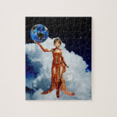 Göttin des Universums Puzzle (Vertikal)