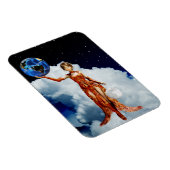Göttin des Universums Vinyl Magnet (Rechte Seite)