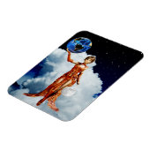 Göttin des Universums Vinyl Magnet (Linke Seite)