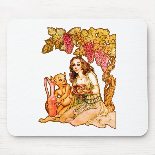 Göttin des Weines Mousepad (Vorne)