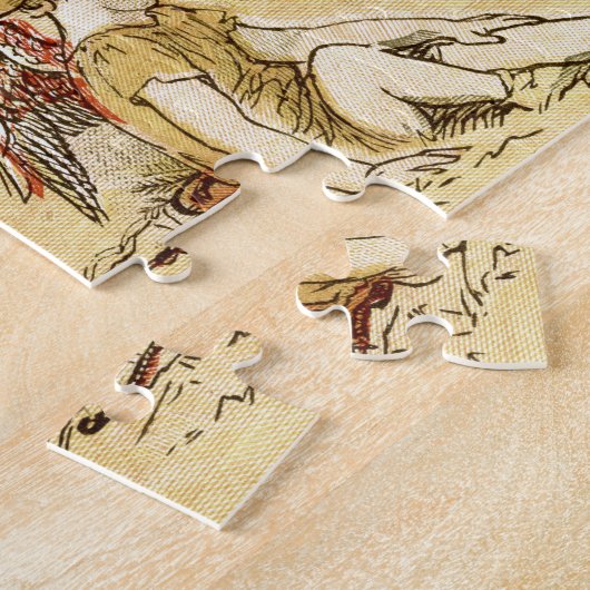 Göttin Diana Puzzle (Seite)