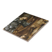 Göttin, die das Glücksrad dreht (Burne-Jones) Fliese (Seite)