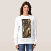 Göttin, die das Glücksrad dreht (Burne-Jones) Sweatshirt (Vorne ganz)